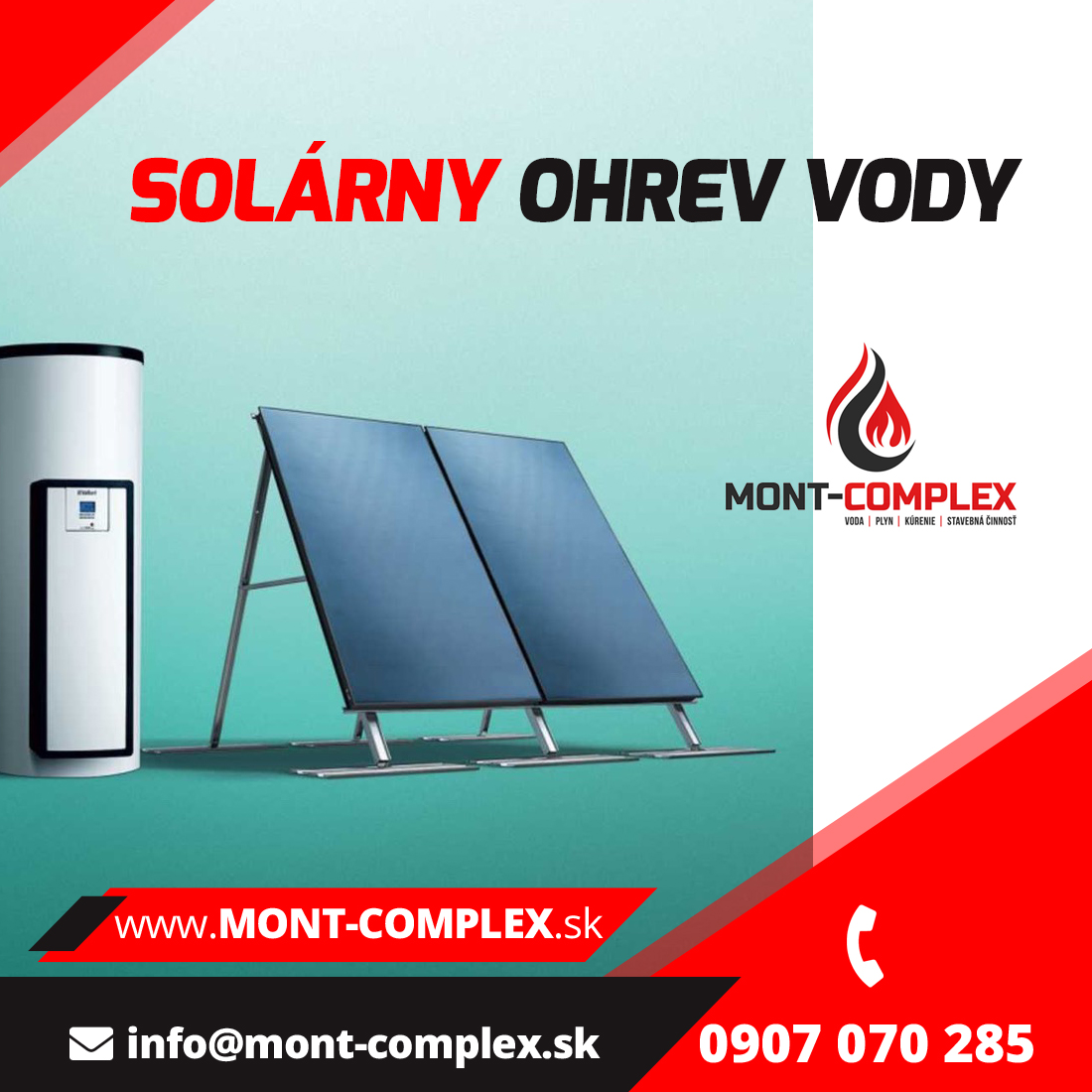 Solárny ohrev vody