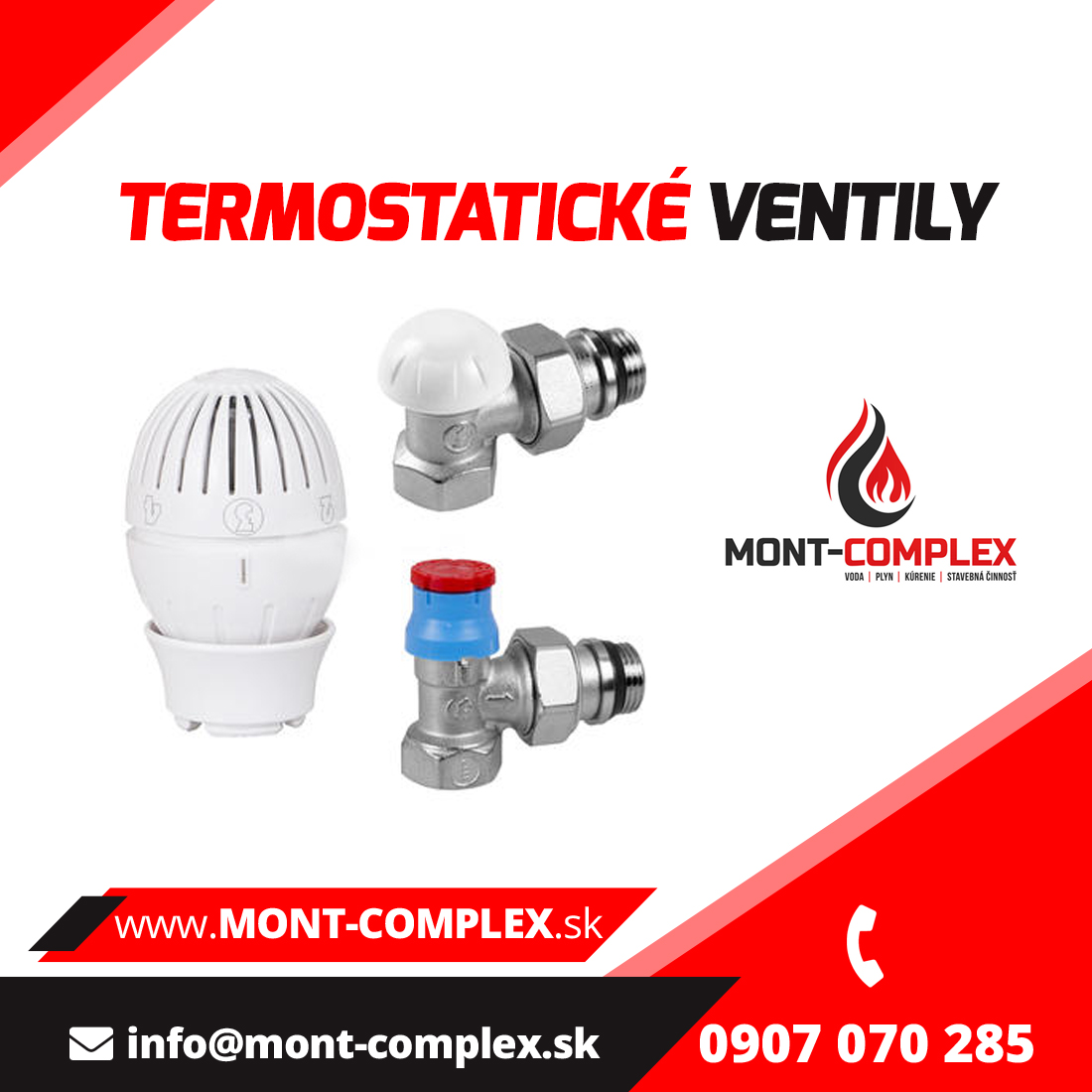 Termostatické ventily